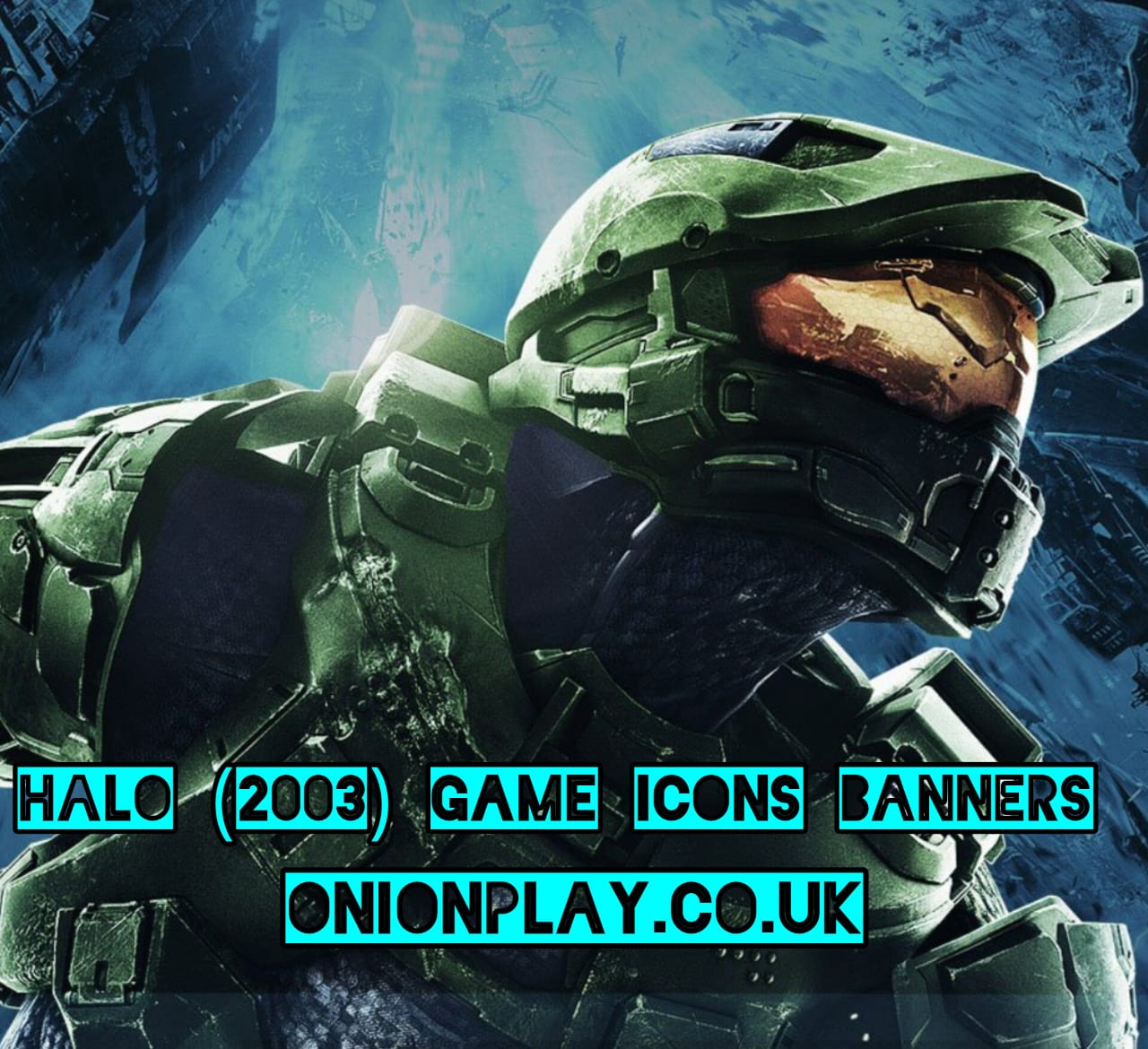 Halo (2003) Game Icons Banners