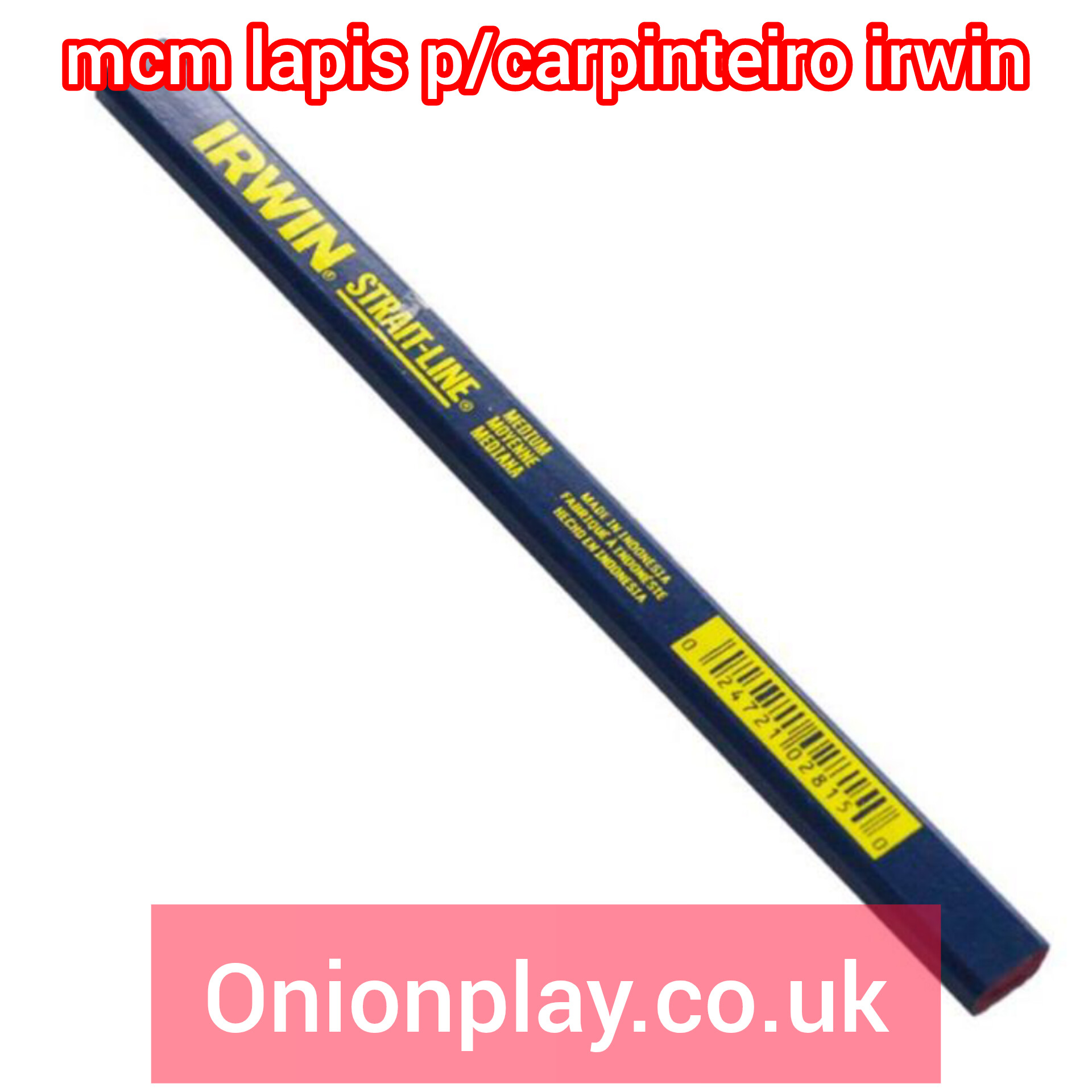 mcm lapis p/carpinteiro irwin