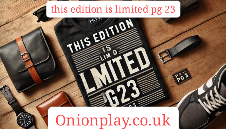 this edition is limited pg 23