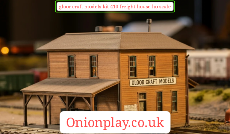 gloor craft models kit 410 freight house ho scale