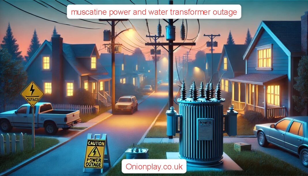 muscatine power and water transformer outage