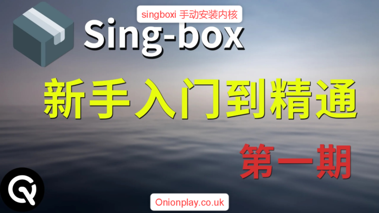singboxi 手动安装内核