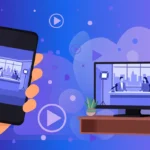 Xumo free streaming app on phone and TV