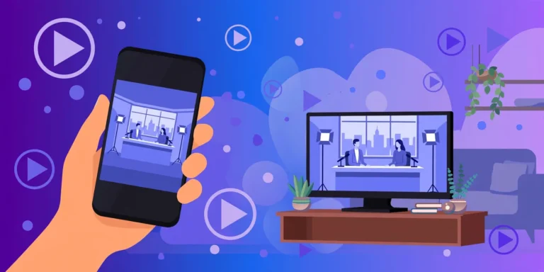 Xumo free streaming app on phone and TV