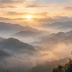 sunrise meditation banner