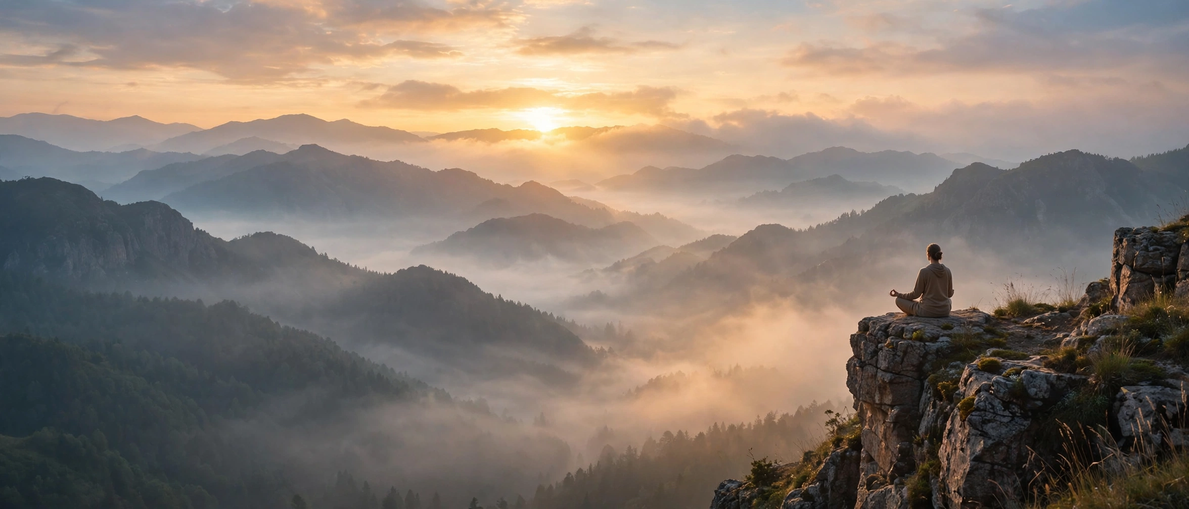 sunrise meditation banner